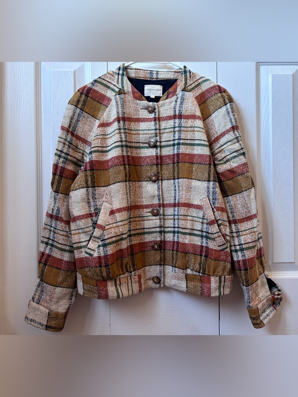 Mike Texan Jacquard Plaid Jacket
